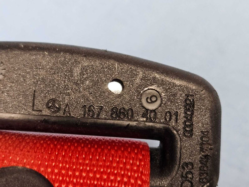 20-22 MERCEDES-BENZ GLE C167 FRONT LEFT seatbelt RETRACTOR RED1678604001 OEM