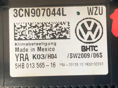 Volkswagen 2018-2020 Volkswagen Atlas Ac A/c Control Panel Switch 3cn907044l Oem 
