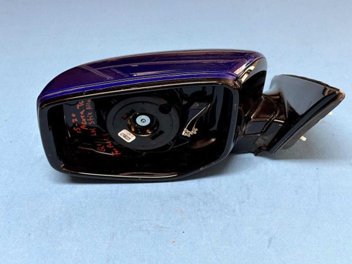 Acura 18-20 Acura Tlx Left Driver Door Mirror Blue B575p Cut Wire For Parts Oem 