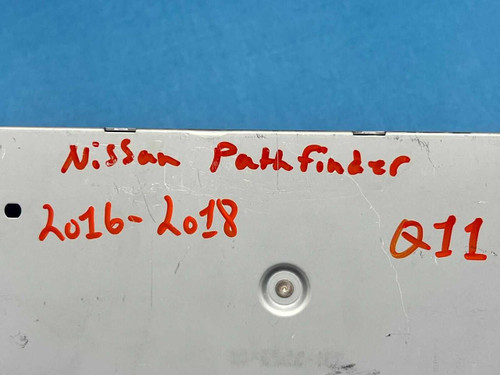 Nissan 2016-2018 Nissan Pathfinder Navigation Control Unit Module 259154hb47 OEM 