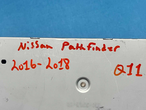 2016-2018 Nissan Pathfinder Navigation Control Unit Module 259154hb47 OEM