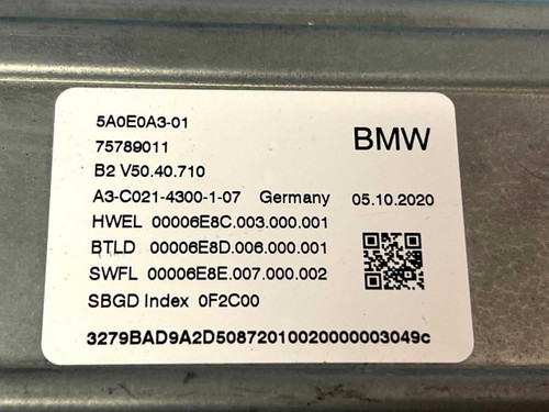 BMW 2020-2025 BMW Hybrid Controller Cooler Module Unit 5A0E0A3 OEM 