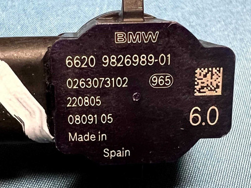19-22 Bmw Bumper Ultrasonic Parking Sensor Dark Shadow 66209826989 Pigtail OEM