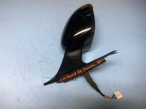 18-22 Honda Accord Front Right Passenger Door Mirror 16 Wire Black Complete OEM