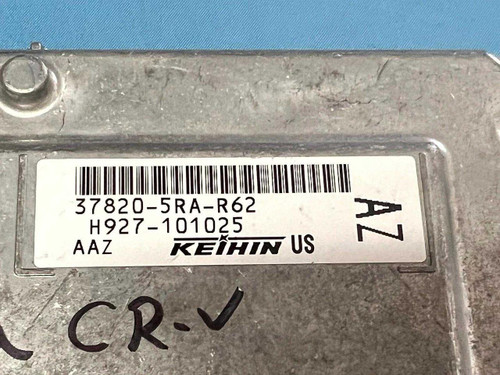 Honda 21-22 Honda Cr-v Powertrain Control Module Computer Ecm 378205rar62 Oem Export 