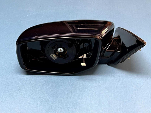 Acura 18-20 Acura Tlx Left Driver Door Mirror Blue Pearl B588p Cut 20 Wire Oem 