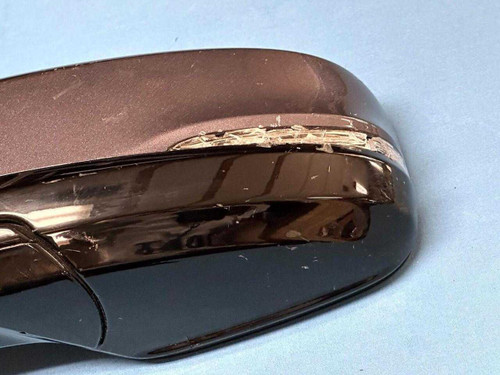 Acura 18-20 Acura Tlx Left Door Mirror Modern Gray Nh797m Cut 11 Wire * For Parts*oem 