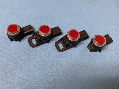 Honda 2021 22 Honda Accord Ex-l Exl Rear Bumper Parking Sensors 4pc Set Red R569m Oem 