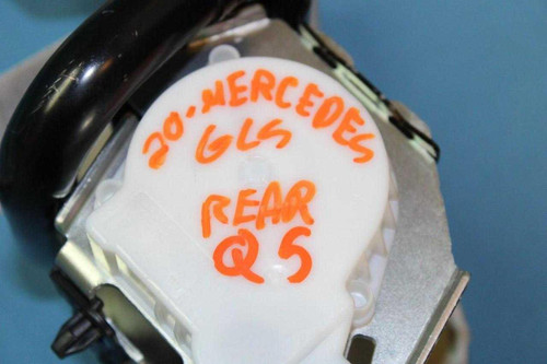 Mercedes-Benz 2020–2024 Mercedes GLS X167 Rear Left Seatbelt Beige 1678600201 OEM 