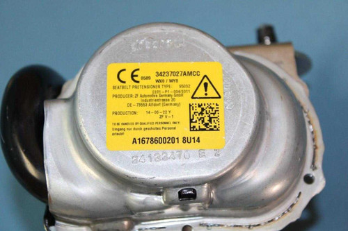 Mercedes-Benz 2020–2024 Mercedes GLS X167 Rear Left Seatbelt Beige 1678600201 OEM 