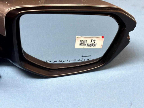 Honda 2016-2021 Honda Civic Right Door Mirror Silver Cut 11 Wire *for Parts* Arabic Oem 