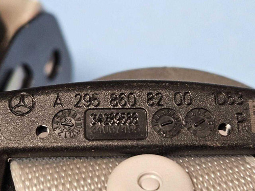 Mercedes-Benz 2022-2025 Mercedes-Benz EQE Front Right Passenger SeatBelt Retractor Beige OEM  Mercedes-Benz 2022-2025 Mercedes-Benz EQE Front Right Passenger SeatBelt Retractor Beige OEM