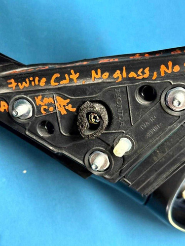 Honda 18-22 Honda Accord Right Door Mirror Coffee Yr600m Cut 7 Wire *for Parts* Oem  Honda 18-22 Honda Accord Right Door Mirror Coffee Yr600m Cut 7 Wire *for Parts* Oem