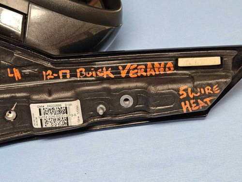 Honda 12 17 Honda Accord Front Left Driver Door Mirror 5 Wire Wa8555 Black Oem  Honda 12 17 Honda Accord Front Left Driver Door Mirror 5 Wire Wa8555 Black Oem