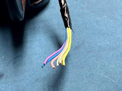 Honda 18-22 Honda Accord Left Driver Door Mirror Cut Wire No Base Yr600m Coffee Oem  Honda 18-22 Honda Accord Left Driver Door Mirror Cut Wire No Base Yr600m Coffee Oem