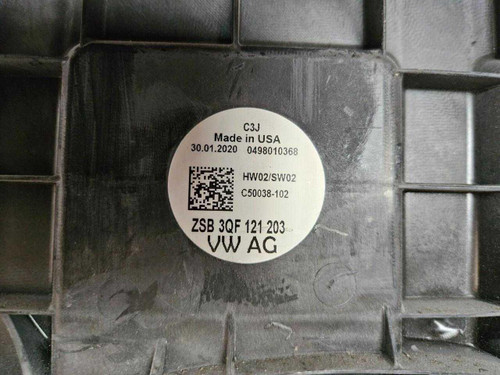 VW 2018 - 2023 Vw Atlas 2.0l Radiator Cooling Fan Assembly Broken Tab Oem 