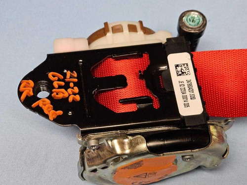 Mercedes-Benz 2021–2025 Mercedes-Benz GLB Front Right Seatbelt Retractor Red 2478604201 OEM  Mercedes-Benz 2021–2025 Mercedes-Benz GLB Front Right Seatbelt Retractor Red 2478604201 OEM