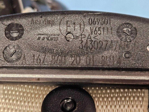 Mercedes-Benz 20-21 Mercedes-benz GLE W167 Rear Left Seatbelt Retractor Beige 1678602001 OEM  Mercedes-Benz 20-21 Mercedes-benz GLE W167 Rear Left Seatbelt Retractor Beige 1678602001 OEM