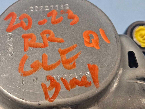 Mercedes-Benz 2020-2025 Mercedes-Benz GLE W167 Rear Right Seatbelt Retractor BLACK 1678603400 OEM  Mercedes-Benz 2020-2025 Mercedes-Benz GLE W167 Rear Right Seatbelt Retractor BLACK 1678603400 OEM