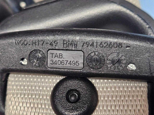 BMW 2019-2023 BMW X5 REAR RIGHT SEATBELT RETRACTOR BEIGE OEM  BMW 2019-2023 BMW X5 REAR RIGHT SEATBELT RETRACTOR BEIGE OEM