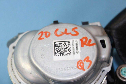 Mercedes-Benz 20-25 Mercedes-benz Gls X167 Rear Left Seatbelt Retractor Black 1678600401 Oem  Mercedes-Benz 20-25 Mercedes-benz Gls X167 Rear Left Seatbelt Retractor Black 1678600401 Oem