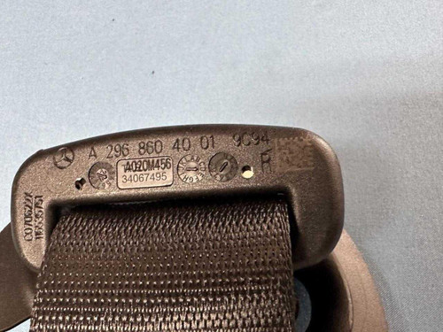 Mercedes-Benz 2023-2025 Mercedes-benz Eqs Front Right Seatbelt Retractor Black Oem  Mercedes-Benz 2023-2025 Mercedes-benz Eqs Front Right Seatbelt Retractor Black Oem