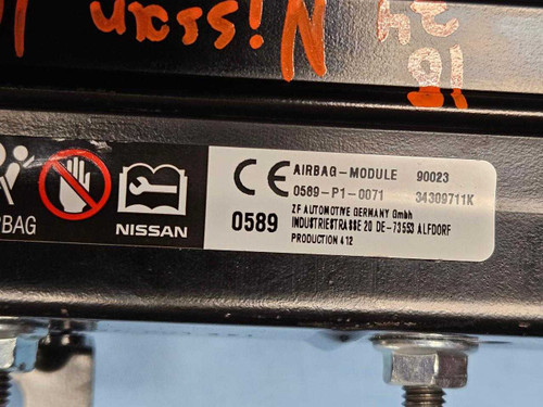 Nissan 2019-2024 Nissan Leaf Right Passenger Side Lower Knee Airbag OEM 
