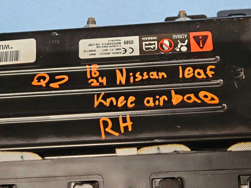 Nissan 2019-2024 Nissan Leaf Right Passenger Side Lower Knee Airbag OEM 