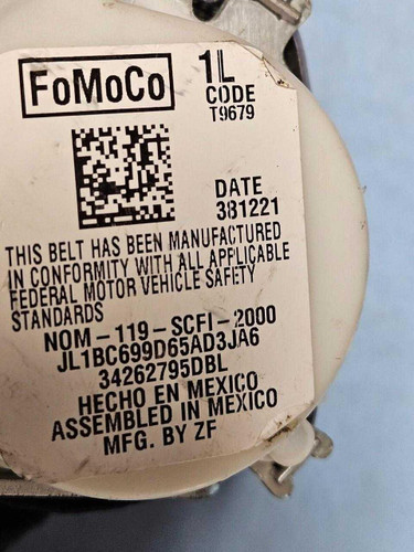 Ford 20182022 FORD EXPEDITION FRONT LEFT SEATBELT RETRACTOR WITH PRETENSIONER BLACK OEM 