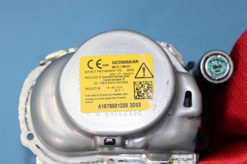 Mercedes-Benz 2020-2025 Mercedes-benz Gle W167 Rear Right Seatbelt Retractor Red 1678601200 Oem 