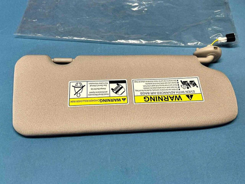 Honda 2023 Honda Cr-v Left Driver Sun Visor Illuminated Gray Nh882l Oem 
