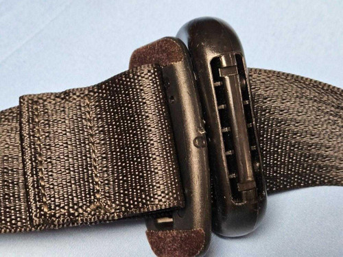 Ford 2023 2025 Ford F250 Super Duty Front RIGHT Seat Belt Black OEM 