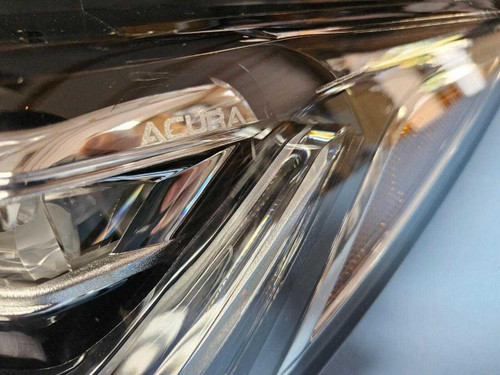 Acura 22-23 Acura Mdx Front LEFT Headlight Chipped Corner Oem 