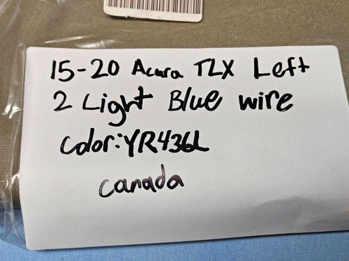 Acura 2015-2020 Acura TLX Left Driver Sun Visor Illuminated Gray Canadian Oem 