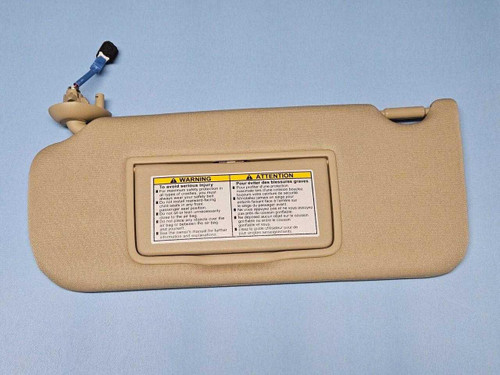 Acura 2015-2020 Acura TLX Left Driver Sun Visor Illuminated Gray Canadian Oem