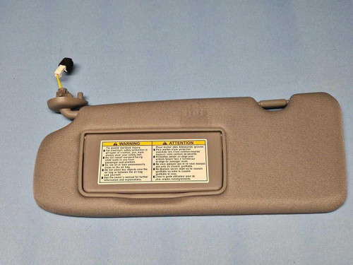 Honda 2017-2022 Honda Cr-v Left Driver Sun Visor Illuminated Gray NH836L Canadian Oem