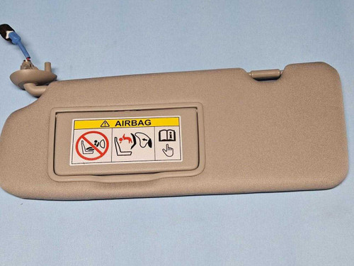 Honda 2017-2022 Honda Cr-v Left Driver Sun Visor Gray NH836L Dual Light EU Oem