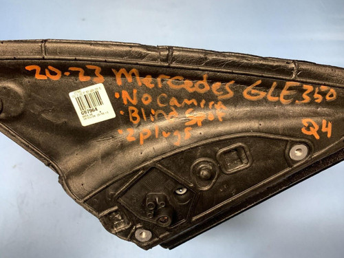 Mercedes-Benz 20-25 Mercedes GLE Front Right Passenger Door Mirror Cut Wire Black OEM  Mercedes-Benz 20-25 Mercedes GLE Front Right Passenger Door Mirror Cut Wire Black OEM