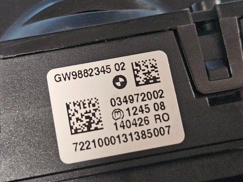 BMW 2019-2021 Bmw X3 X4 F97 Automatic Transmission Shifter 034972002 Oem Scratched  BMW 2019-2021 Bmw X3 X4 F97 Automatic Transmission Shifter 034972002 Oem Scratched