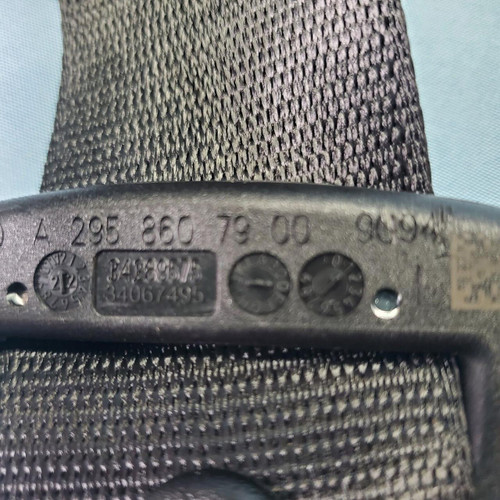 Mercedes-Benz 2022-2025 Mercedes-benz Eqe Front Left Driver SeatBelt Retractor Black OEM  Mercedes-Benz 2022-2025 Mercedes-benz Eqe Front Left Driver SeatBelt Retractor Black OEM