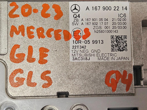 Mercedes-Benz 2020-2022 Mercedes-benz Gle Gls W167 Speedometer Instrument Cluster Dash Display Oem 