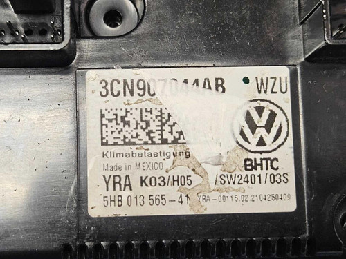 Volkswagen 2020-2023 Vw Atlas Hvac Temperature Control 3cn907044abwzu OEM 