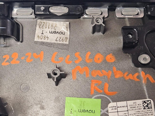 Mercedes-Benz 2020 - 2025 Mercedes-benz Gle Rear Left Maybach Seat Switch Panel Black OEM 