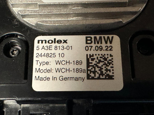 BMW 2019-2023 Bmw X3 X4 X5 X6 X7 Wireless Charging Pad With Nfc 84105a3e813 OEM 