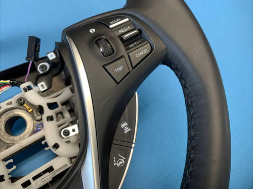Acura 2018-2020 Acura Mdx Driver Steering Wheel Black Leather OEM 