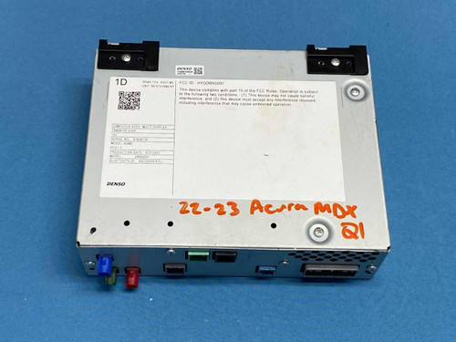 Acura 2022-2024 Acura Mdx Awd Advance Dash Radio Receiver Head Unit 39540tyaad2 OEM 