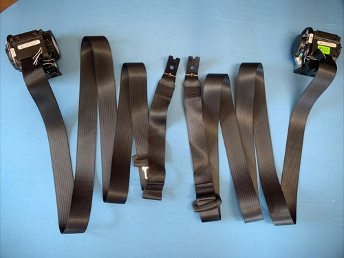 Tesla 2020-2022 Tesla Model Y Rear Left & Right SeatBelt Retractor 2pc Set, 7 Seat OEM 