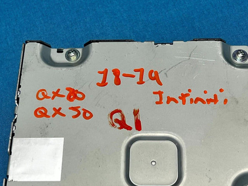 Infiniti 2018-2019 Infiniti Qx50 Qx80 Navigation Control Unit Module 259154hb5b OEM 
