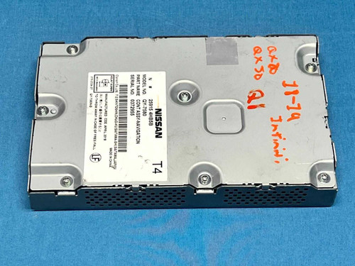 Infiniti 2018-2019 Infiniti Qx50 Qx80 Navigation Control Unit Module 259154hb5b OEM 