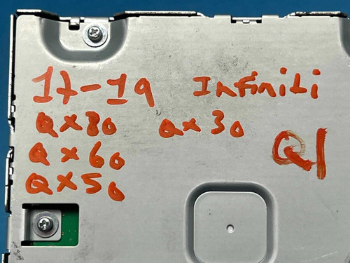 Infiniti 2017-2019 Infiniti Qx50 Qx80 Navigation Control Unit Module 259154hb5a OEM 